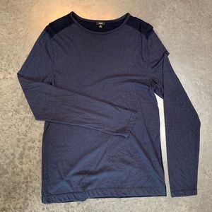 VINCE MENS long sleeve Blue no flaws
